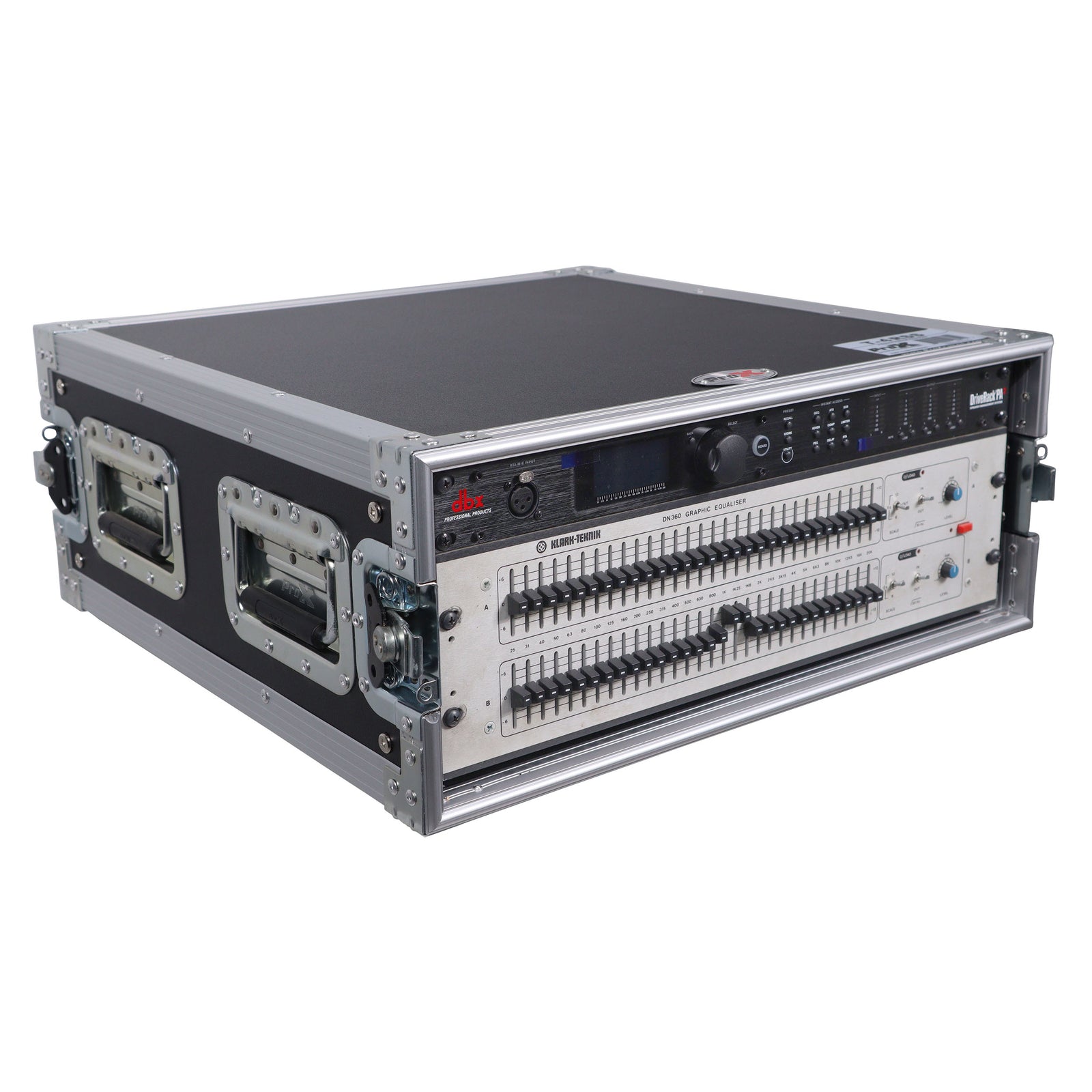 ProX T-4RSS 4U Space Amp Rack Mount ATA Style Flight Case - 19 Inch Depth by ProX Cases