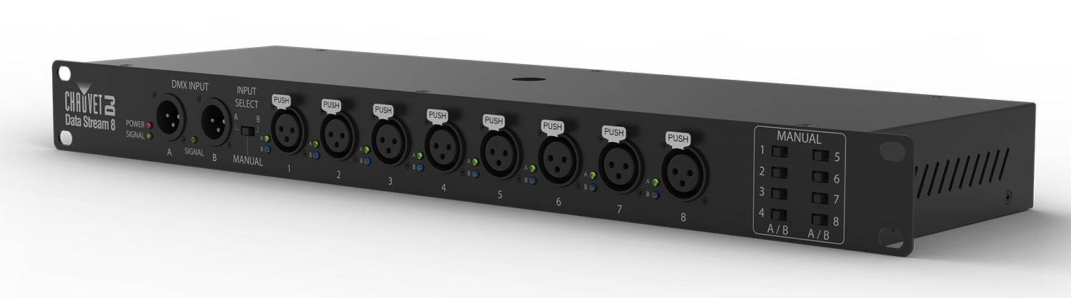 Chauvet DJ DATA STREAM 8 - 8 Output Flexible DMX Splitter - Hollywood DJ