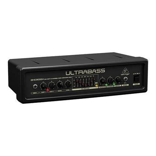 Behringer BXD3000H, 2-Channel Bass Amp Head - Hollywood DJ