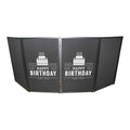REPLACEMENT SCRIMS ProX XF-SHBD21 Set of Two Happy Birthday Facade Enhancement Scrim - White Print on Black by ProX Cases
