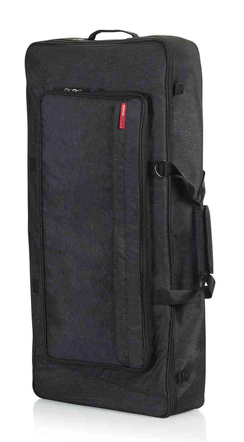 Gator Cases GTK61-BLK Transit Series Protective Gig Bag for 61-Note Keyboards - Hollywood DJ