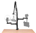 Gator GFW-ID-CREATORTREE Frameworks ID Series All in One Content Creator Tree with Light Microphone and Camera Attachments - Hollywood DJ