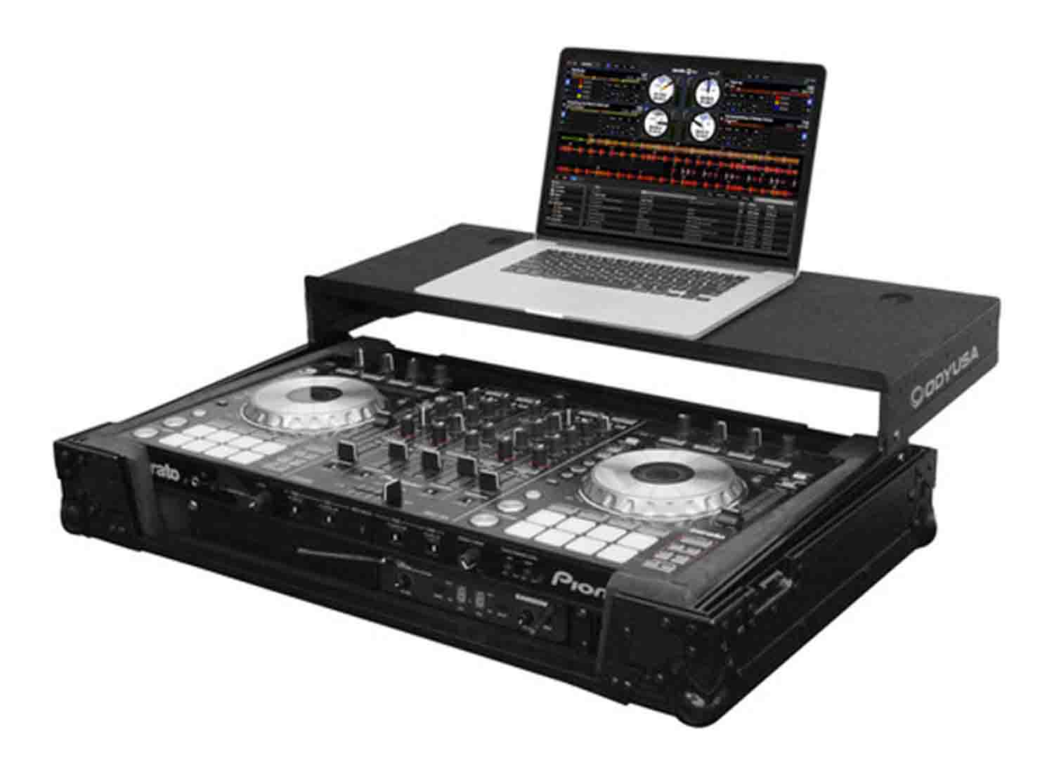 B-Stock: Odyssey FZGSPIDDJSX2BL Glide Style Case for Pioneer DDJ-SX/SX2 DJ Controller - Black - Hollywood DJ
