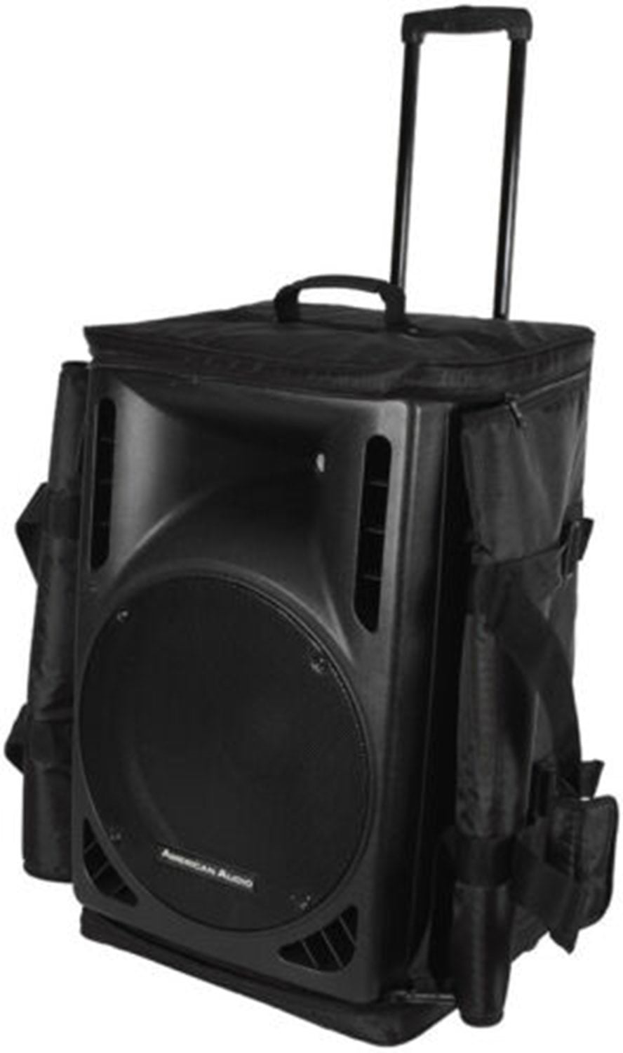 Arriba Cases AS185 Rolling Bag for 15 inch Speakers - Hollywood DJ