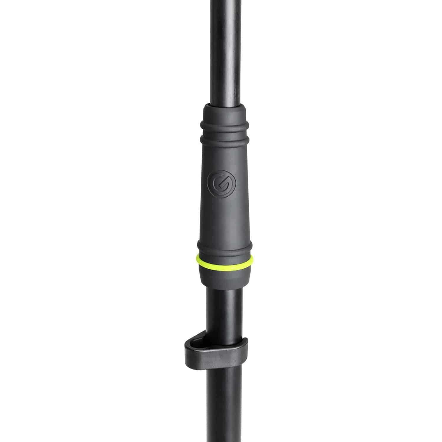 Gravity GMS2321B Microphone Stand With Round Base and 2-Point Adjustment Boom - Hollywood DJ