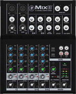 Mackie Mix8 8-Channel Mix Series Compact Mixer - Hollywood DJ