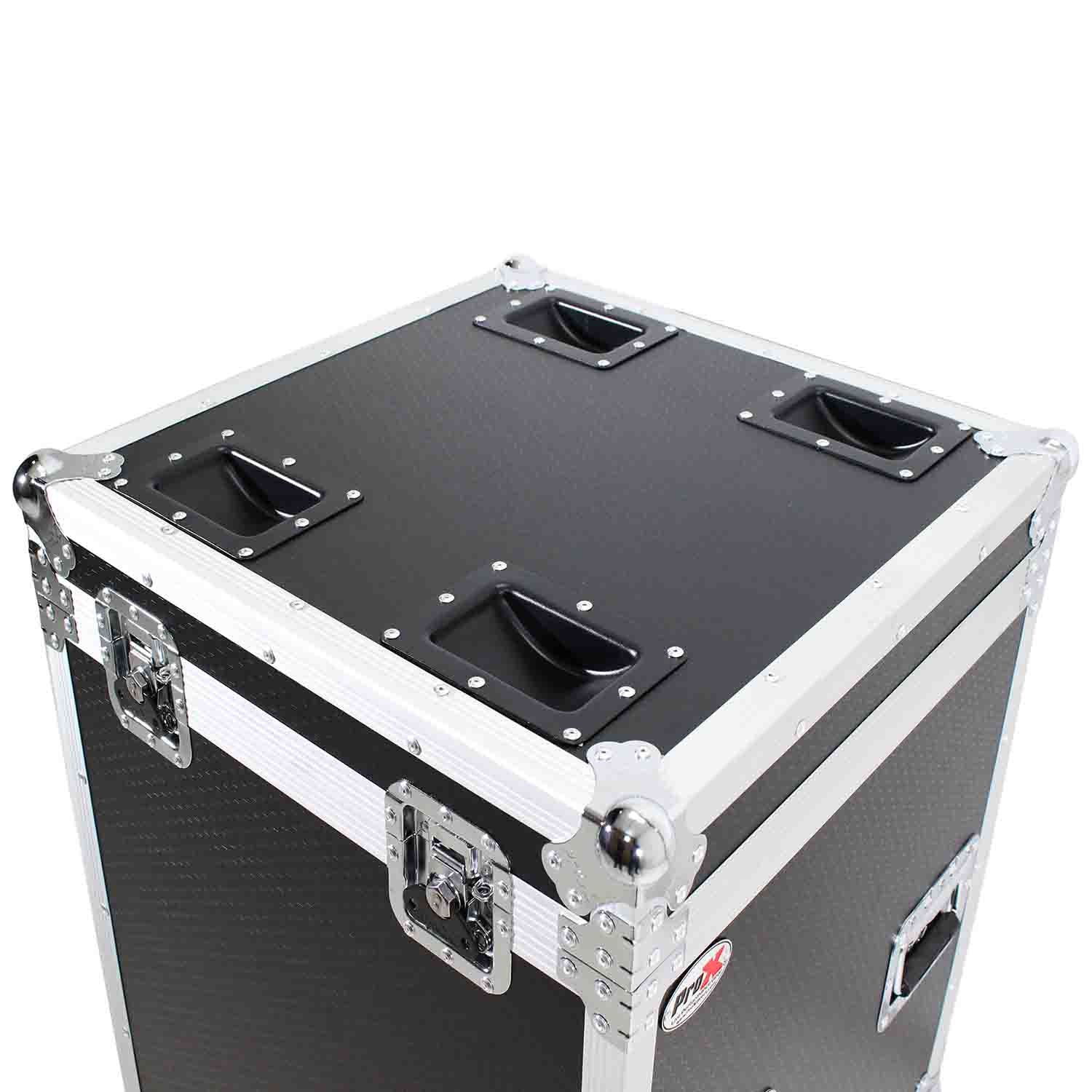 ProX XS-UTL4 Half Trunk Utility Flight Case with Casters 22.5" x 22.5" x 25.00" - Hollywood DJ