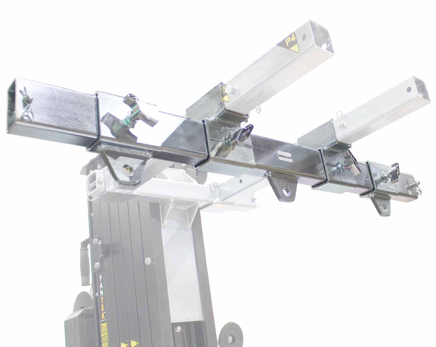 ProX XTF-ATF17PAM FANTEK Movable Line Array Adapter with Hanging Ring for Lifting Towers - Hollywood DJ