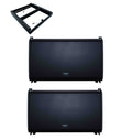 QSC LA112, 12" Powered Line Array Loudspeaker Package with Array Frame by QSC