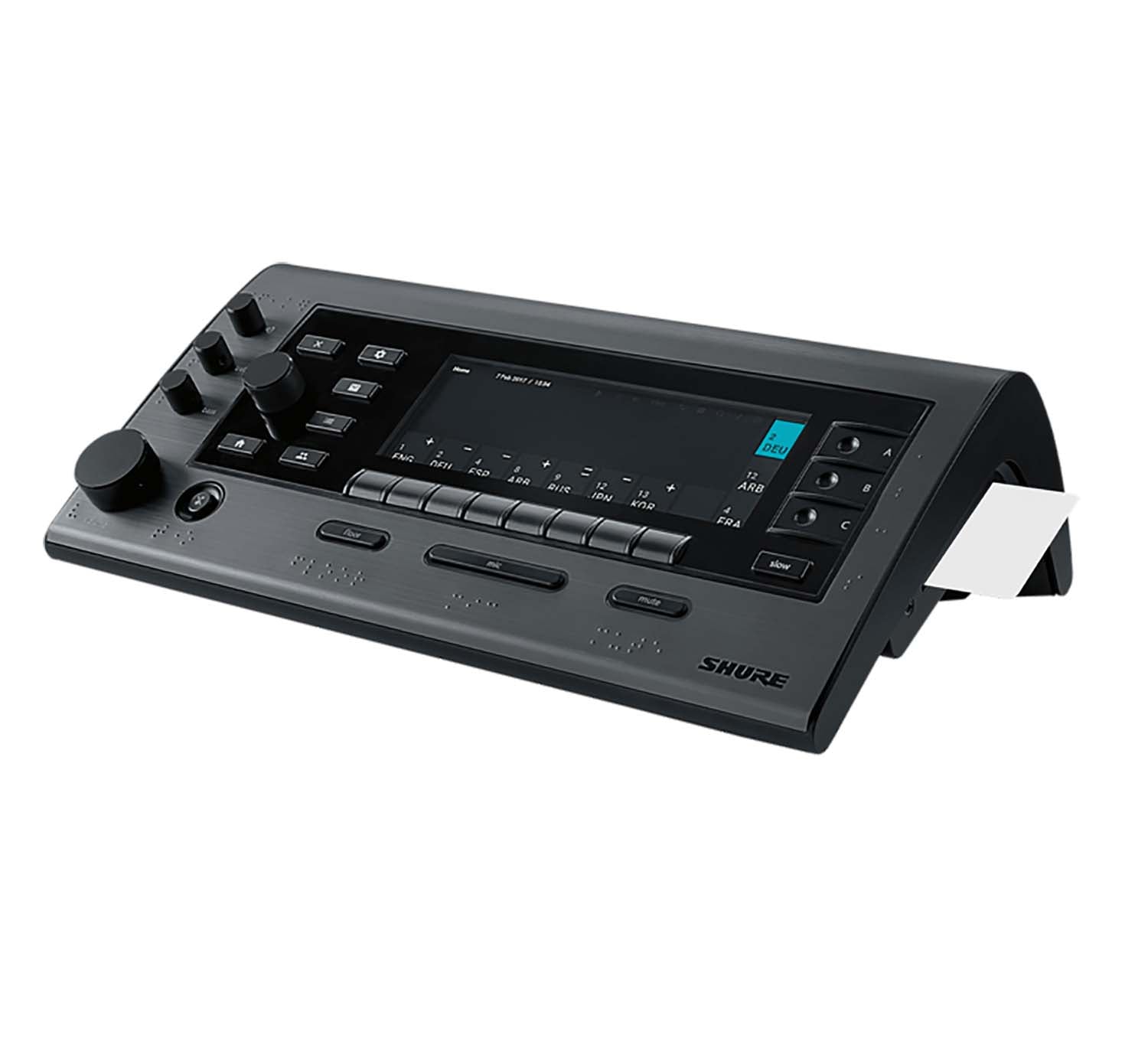 Shure MXCIC Interpreter Console with Color Display - Hollywood DJ