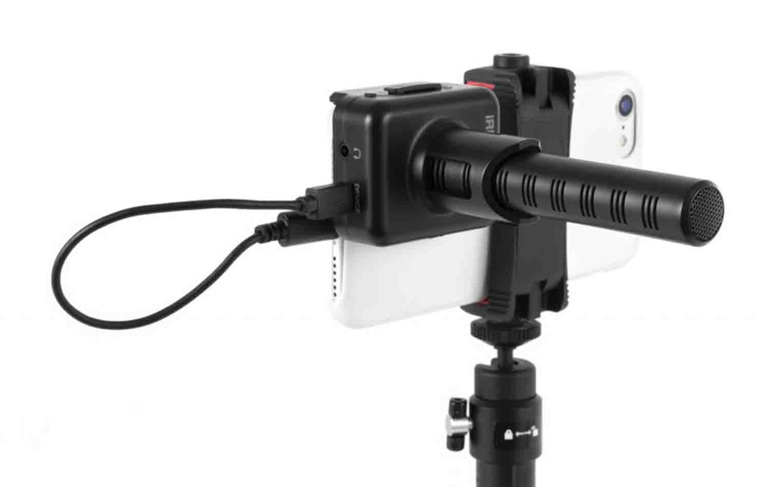 IK Multimedia iRig Mic Video Shotgun Microphone for iPhone, iPad and DSLR Cameras - Hollywood DJ