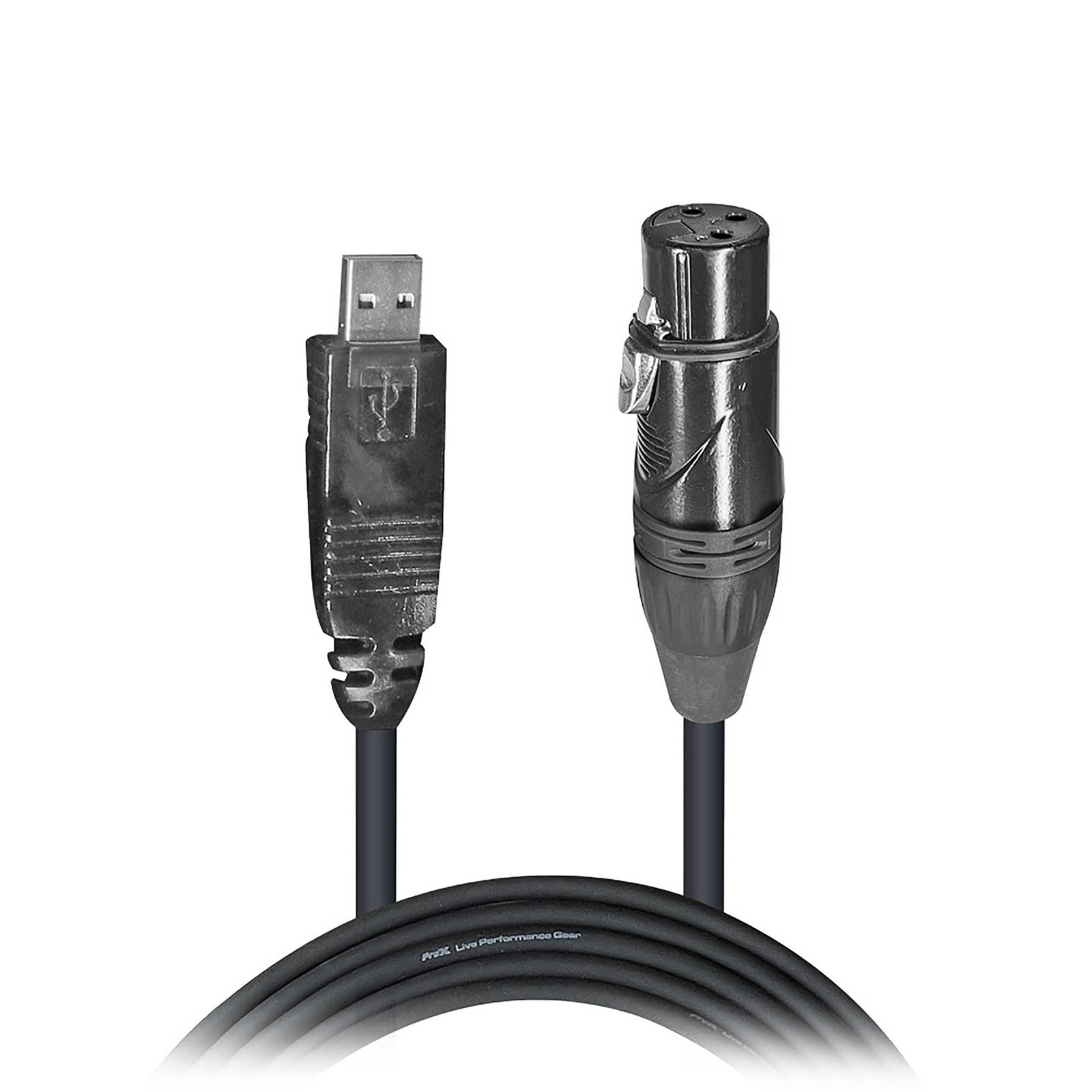 ProX XC-USB-XLR10 XLR-F to USB High Performance Audio Cable - 10 Feet by ProX Cases