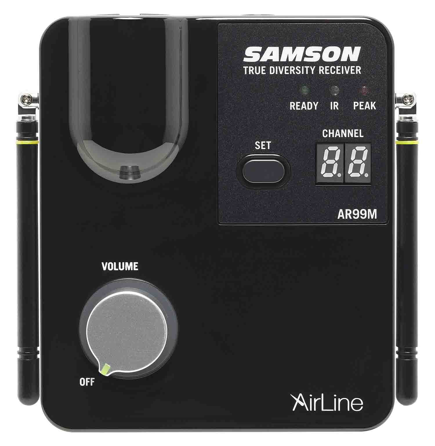 Samson SW9A9SHM60-D Airline AWXm Micro UHF Wind Instrument Wireless System - Hollywood DJ