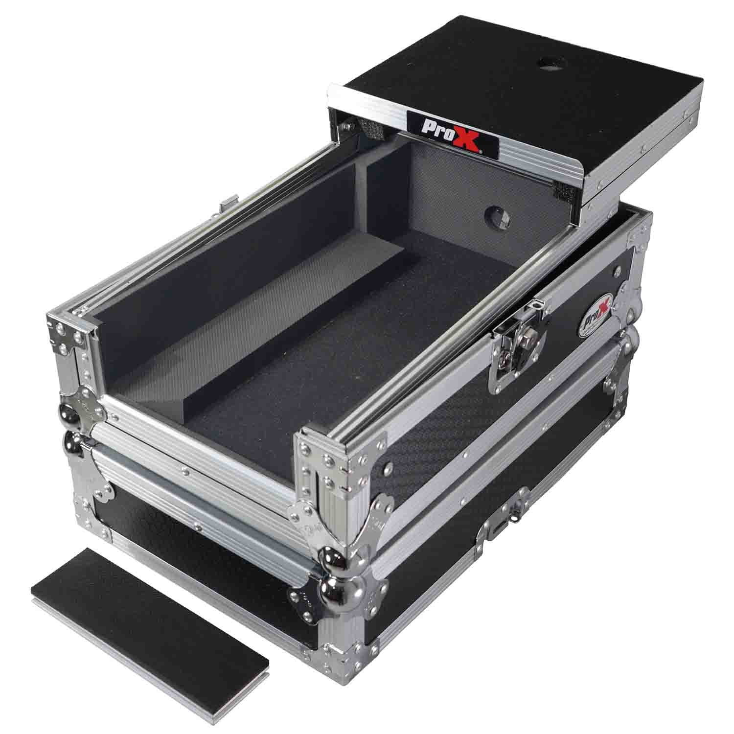 ProX XS-DJMS7LT Flight Case for Pioneer DJM-S7 Mixer with Sliding Laptop Shelf - Hollywood DJ