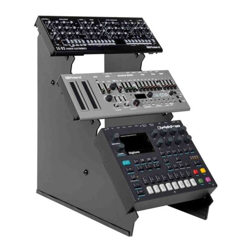 B-Stock: Headliner HL22053, 3-Tier Desktop Synth Stand - Hollywood DJ