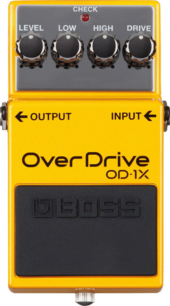 Boss OD1X Guitar Overdrive Pedal Stompbox Effect - Hollywood DJ