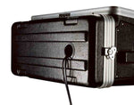 Gator Cases GRC-10X4, 10U Top and 4U Side ATA Molded PE Slant Top Console Rack - Hollywood DJ