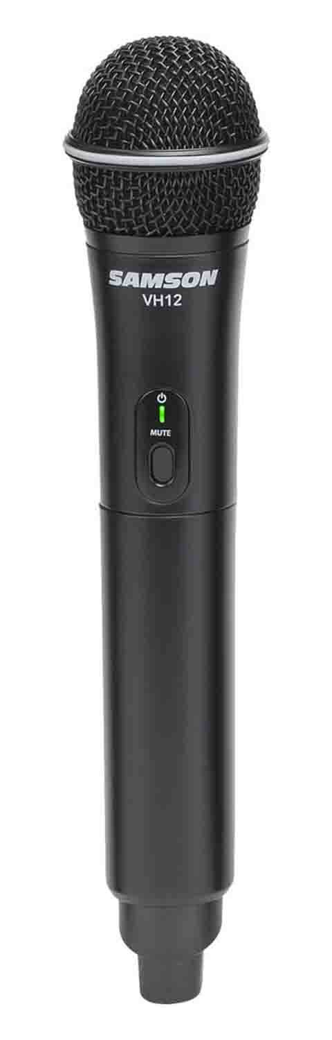 Samson SWS412HH-E, Stage 412 Frequency Agile Quad-Channel Handheld VHF Wireless System - 173 to 198 MHz - Hollywood DJ