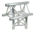 Global Truss TR-4096V-U, Three Way Triangular Vertical T-Junction Apex Up for F33 Triangle Truss - Hollywood DJ
