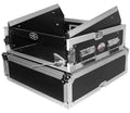 ProX T-2MRSS, 2U Rack x 10U Top Mixer DJ Combo Rack Flight Case - Hollywood DJ