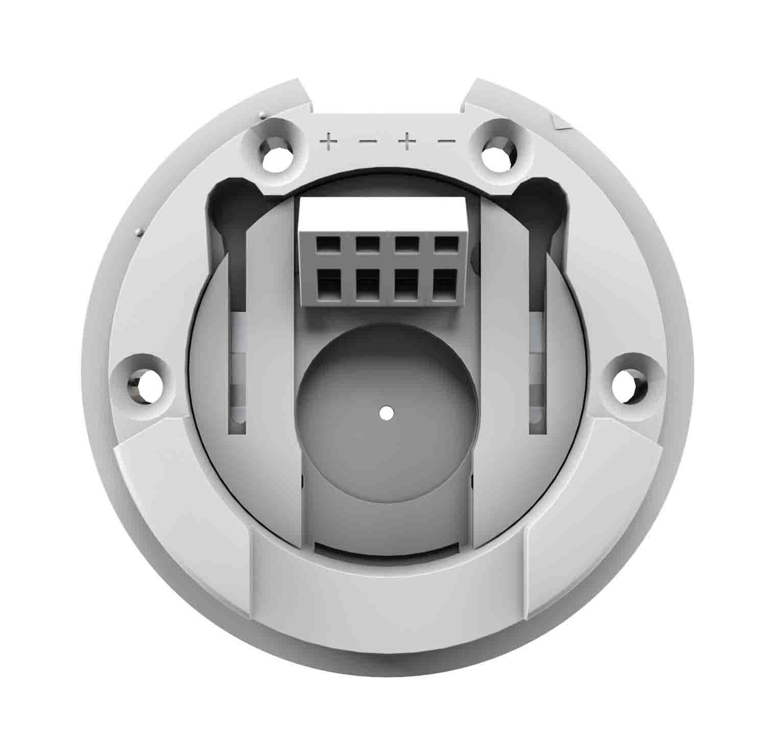 LD Systems DQOR 8 T W, 8" Two-Way Passive In/Out Door Installation Loudspeaker 16 Ohm, 70/100 V - White - Hollywood DJ