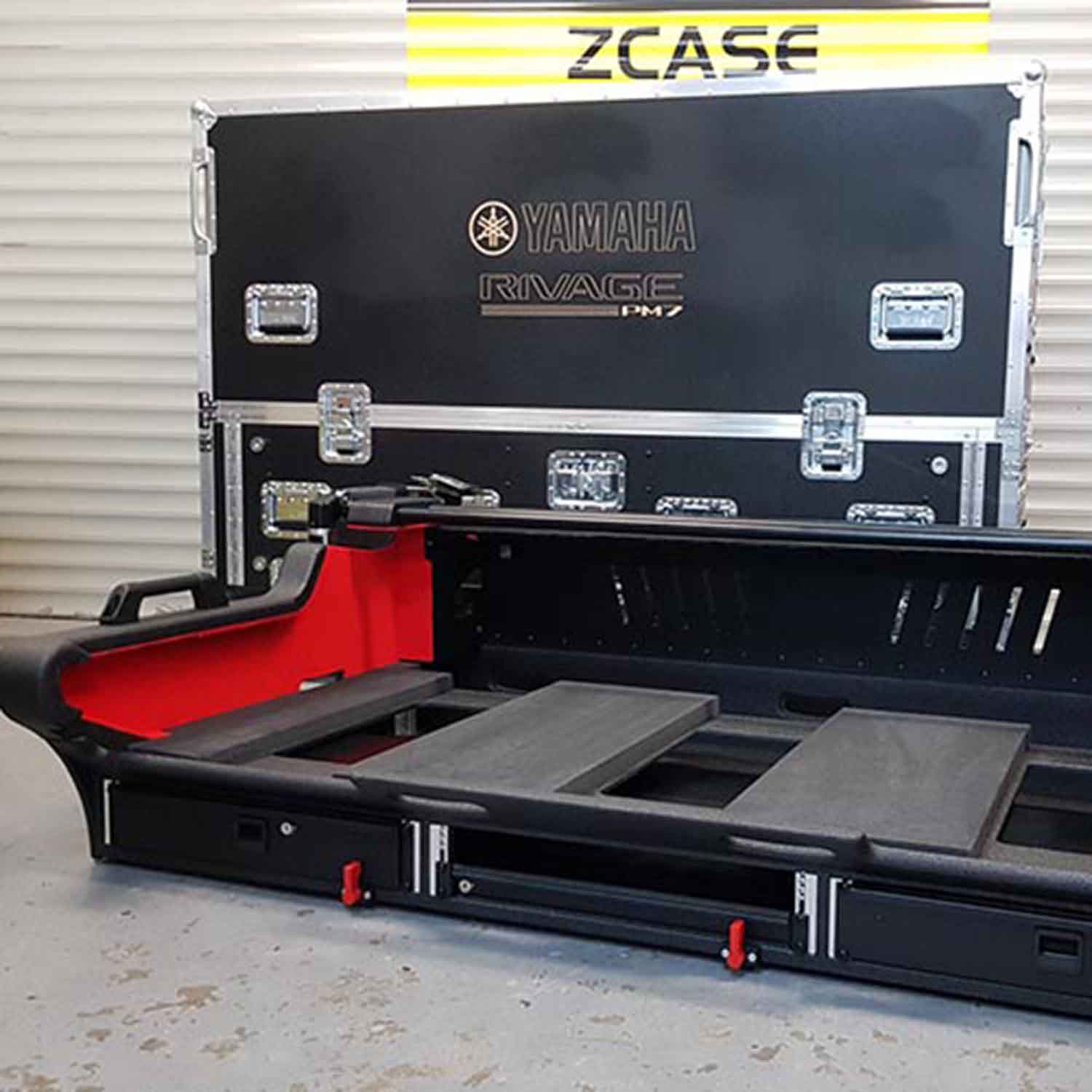 ProX XZF-YPM7/10 RIVAGE D3x2U, Hydraulic Lift Case for Yamaha PM7/10 Rivage Console - Hollywood DJ