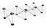 Intellistage ISSTEP4X8, 8 Inches High Step Riser for 4x4 Folding Stage Platform - Hollywood DJ