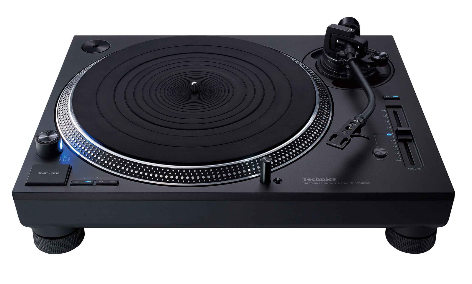 Technics SL-1210GR2-K Direct Drive Turntable System II - Black by Technics