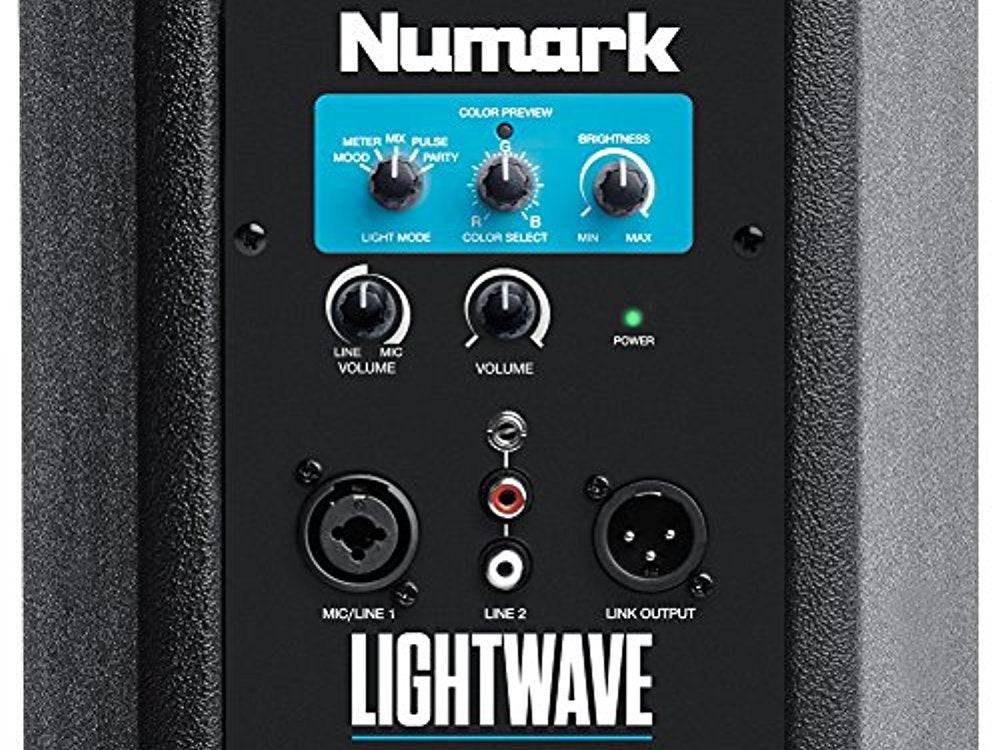 Numark Lightwave Powered DJ Loudspeaker - Hollywood DJ