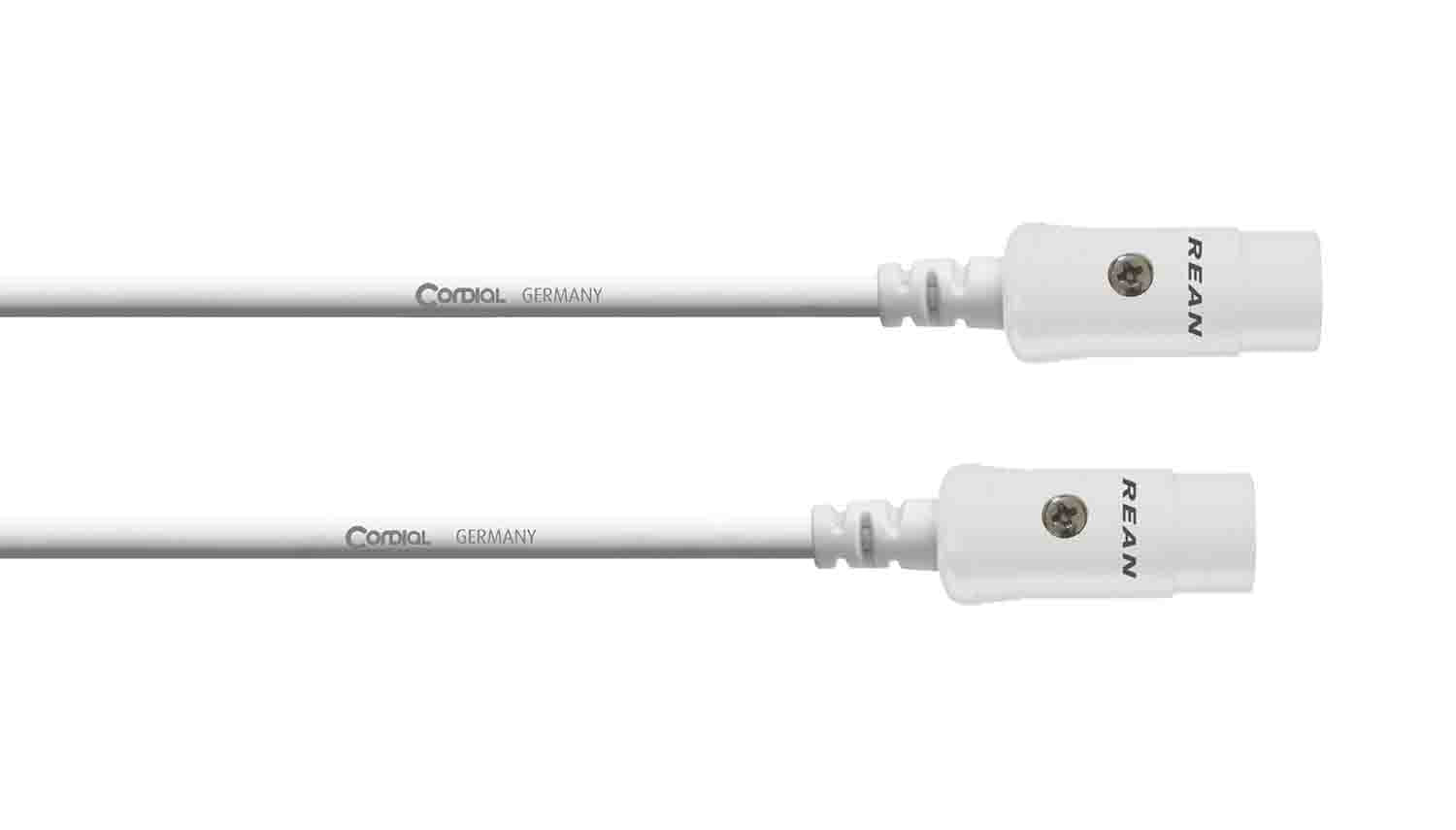 Cordial CFD AA-SNOW, MIDI Microphone Cable White - Hollywood DJ