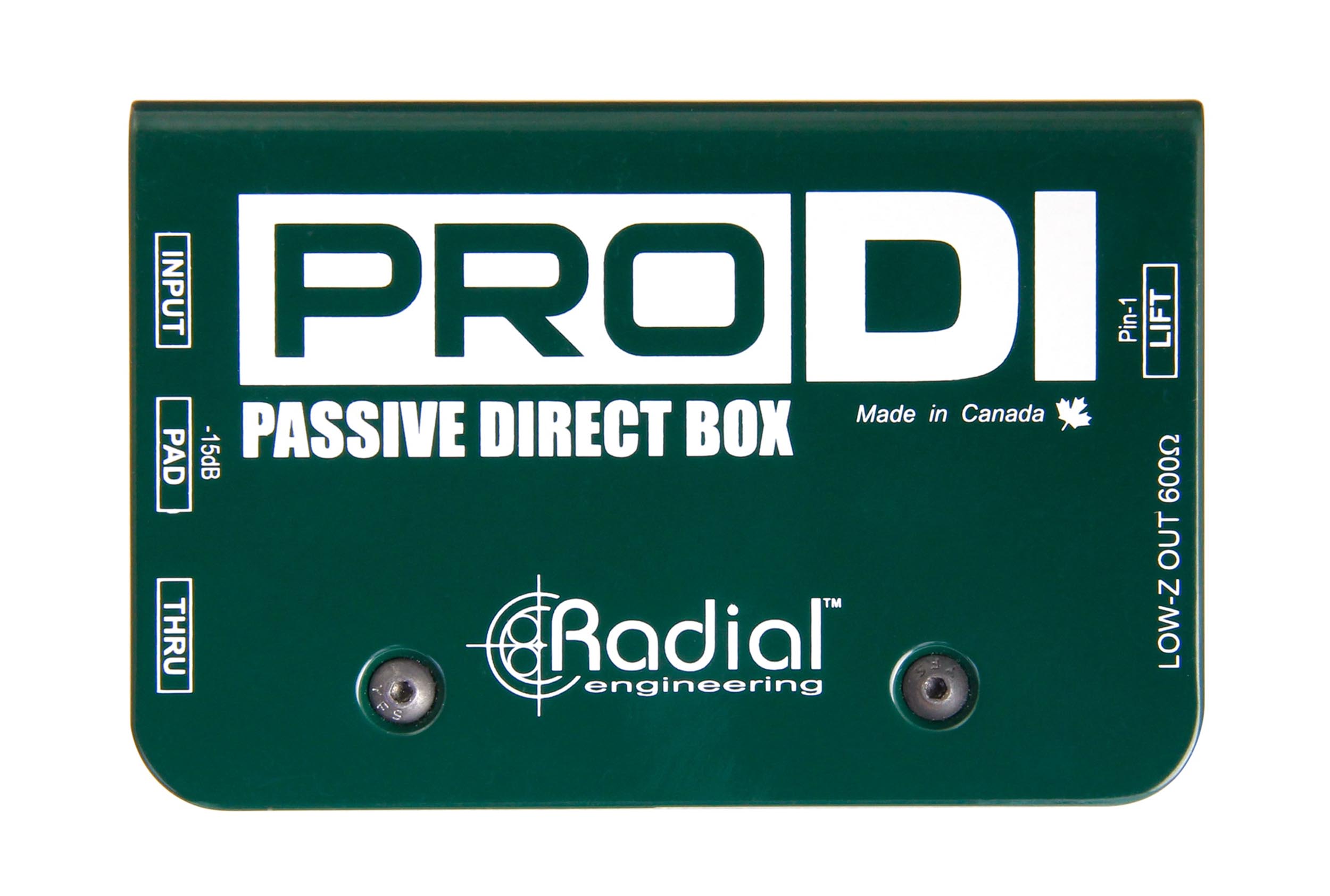 Radial ProDI, Passive DI for High Output Acoustic, Guitar, Bass & Keyboards by Radial Engineering