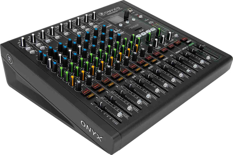 B-Stock: Mackie Onyx12, 12 Channel Premium Audio Mixer with Multitrack USB - Hollywood DJ