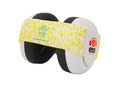EMS BEM1HLF Baby Earmuffs - Lemon Floral on White - Hollywood DJ