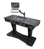 ProX XZF-DJTCDMBLCASE, DJ Booth for Two Pioneer CDJ-2000, Denon SC6000 CD Player and RANE Twelve Turntables - Hollywood DJ