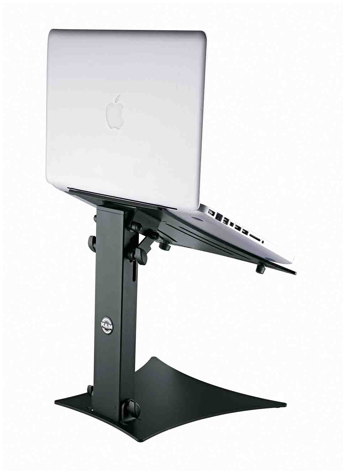 K&M Foldable Laptop Stand - Black K&M