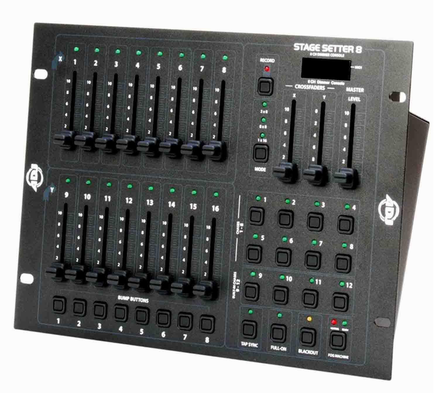 ADJ Lighting STAGE SETTER 8, 16 Channel DMX Controller by ADJ