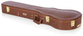Gator Cases GW-LP-BROWN Deluxe Wood Case for Single-Cutaway Guitars - Vintage Brown Exterior - Hollywood DJ