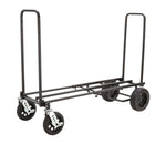 Rock N Roller R12STEALTH 8-in-1 Folding Multi-Cart/Hand Truck/Platform Cart - Hollywood DJ