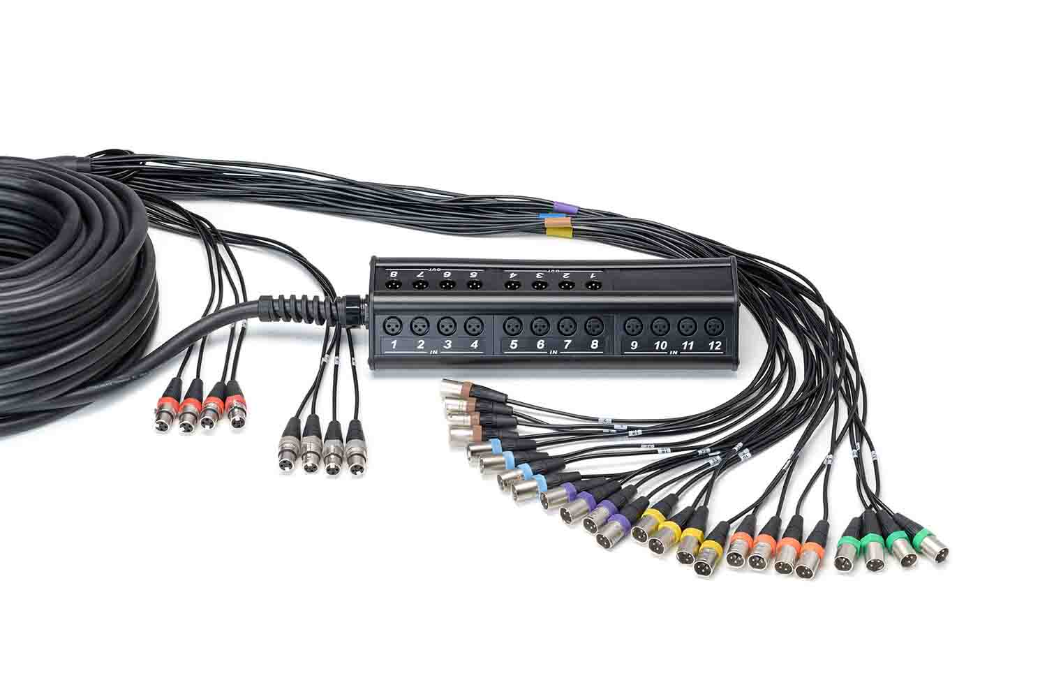 Cordial CYB24-8C30, Multicore System with 24 IN 8 OUT - Hollywood DJ