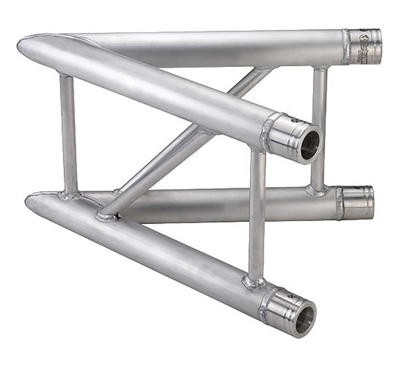Global Truss IB-4058-V, Vertical Two Way 45 Degree Corner Junction for F32 I-Beam Truss System - 3.28 ft - Hollywood DJ