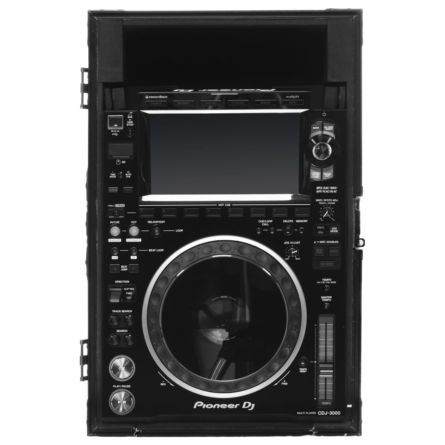 Odyssey 810110 Industrial Board Case for Pioneer CDJ-3000 DJ Multi Player - Hollywood DJ