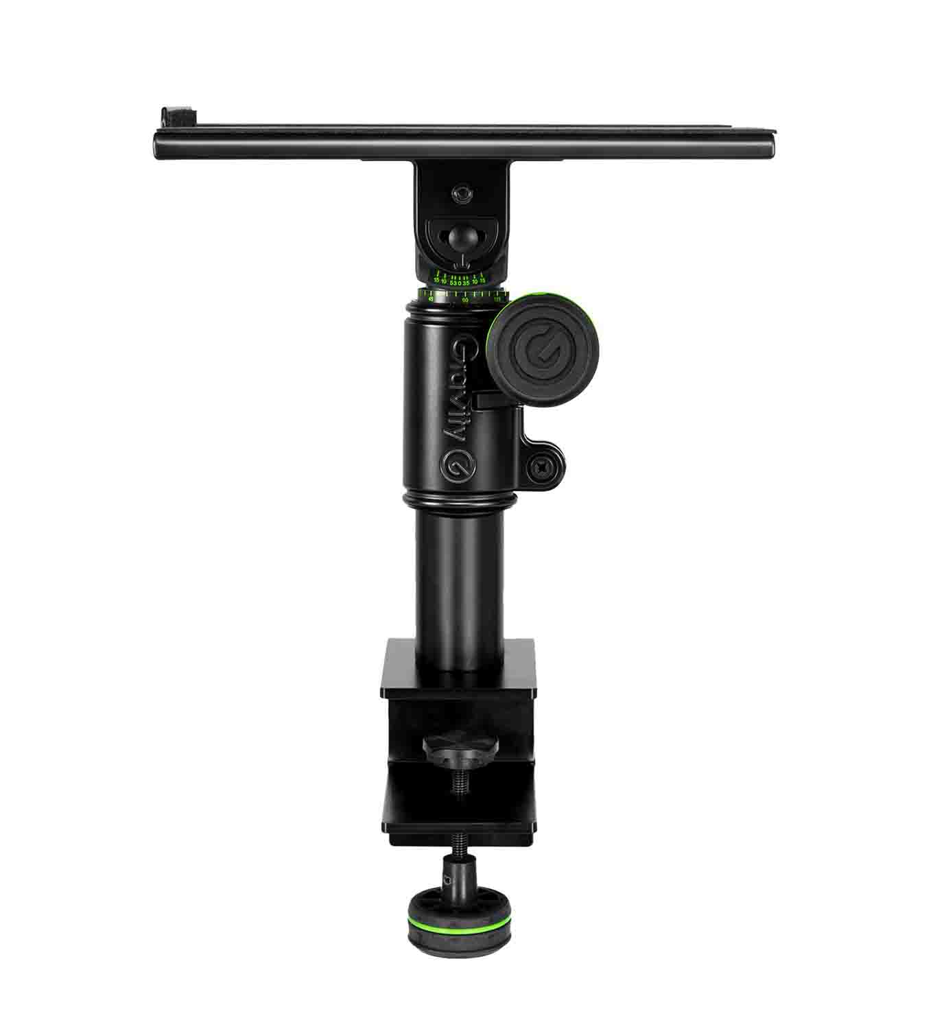 Gravity SP 3102 TM, Flexible Studio Monitor Stand with Table Clamp - Hollywood DJ