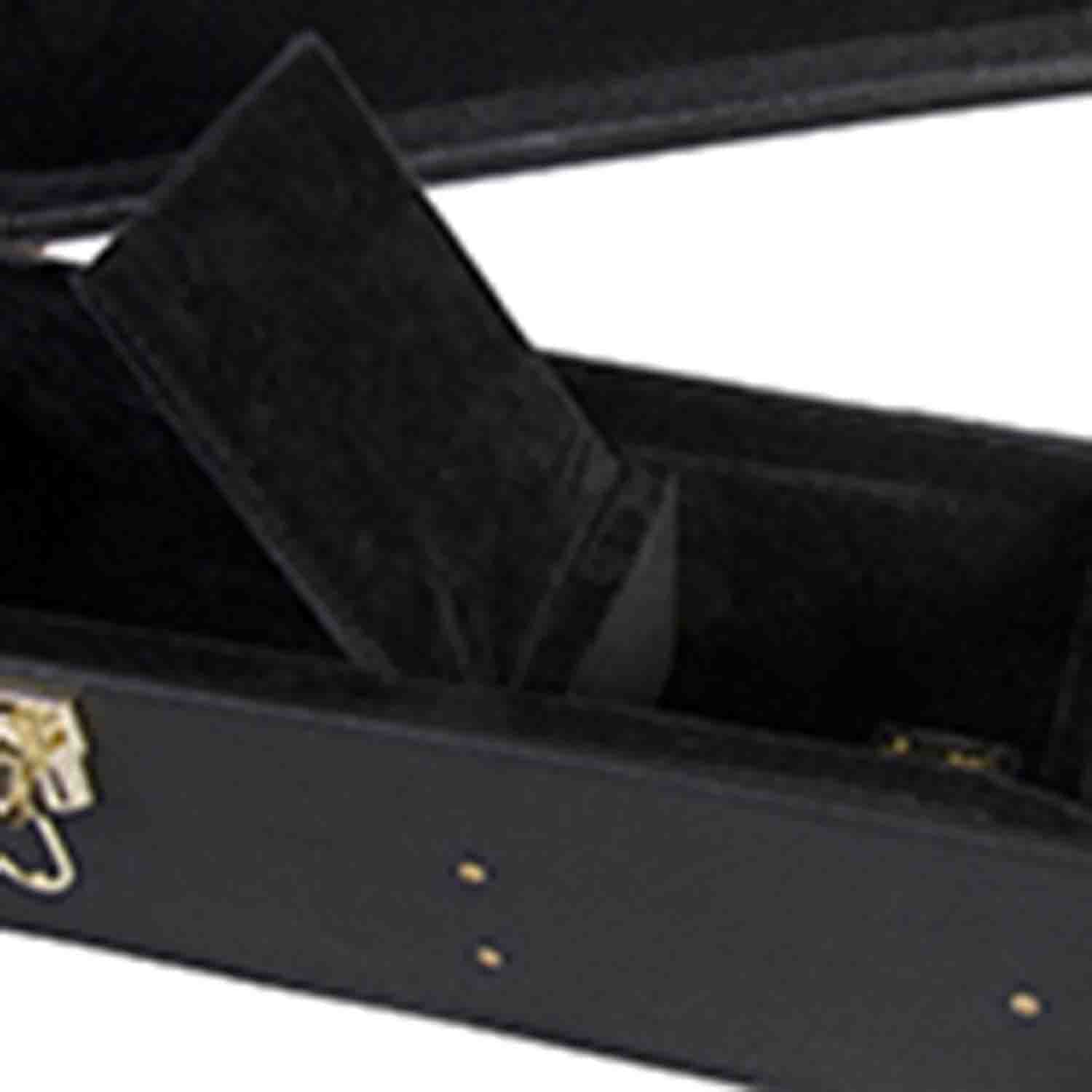 On Stage GCA5500B Hard-shell Molded Shallow-Body Acoustic Guitar Case - Hollywood DJ