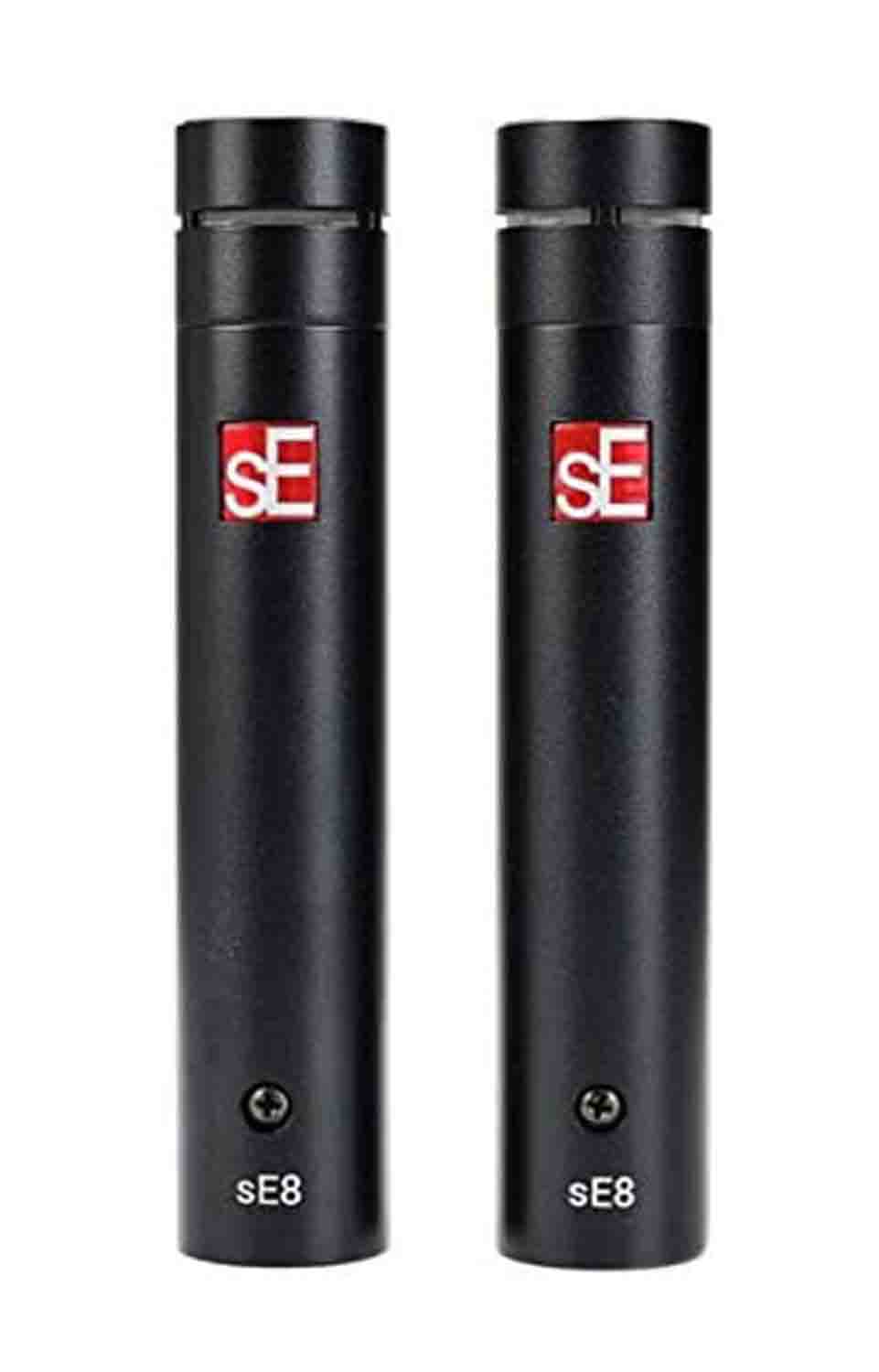 sE Electronics sE8-P Microphone Gold Sputtered Diaphragm with Mounting and Case - Pair - Hollywood DJ