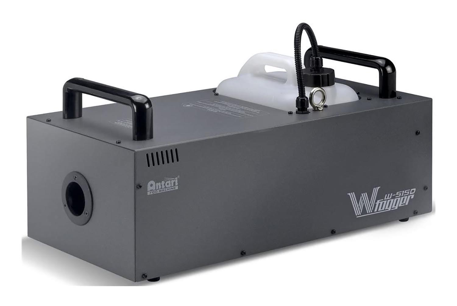 Antari W-515D, 1500W High-Efficient Fog Machine with Built-In Wireless Remote and W-DMX - Hollywood DJ