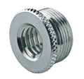 K&M 217 Thread Adapter - Zinc Plated - Hollywood DJ
