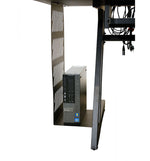 On Stage WS7700B Large Workstation for a Computer, Monitor Speakers, and Other Studio Equipment - Hollywood DJ