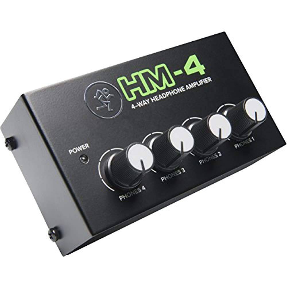 Mackie HM-4 4-Way Headphone Amplifier - Hollywood DJ