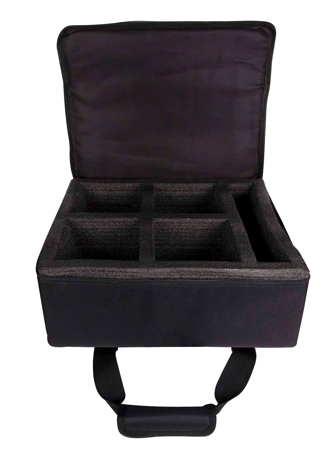 B-Stock: Colorkey CKW-6024 MobilePar Mini Hex 4 Bundle with Carrying Case - 4-Pack - Hollywood DJ