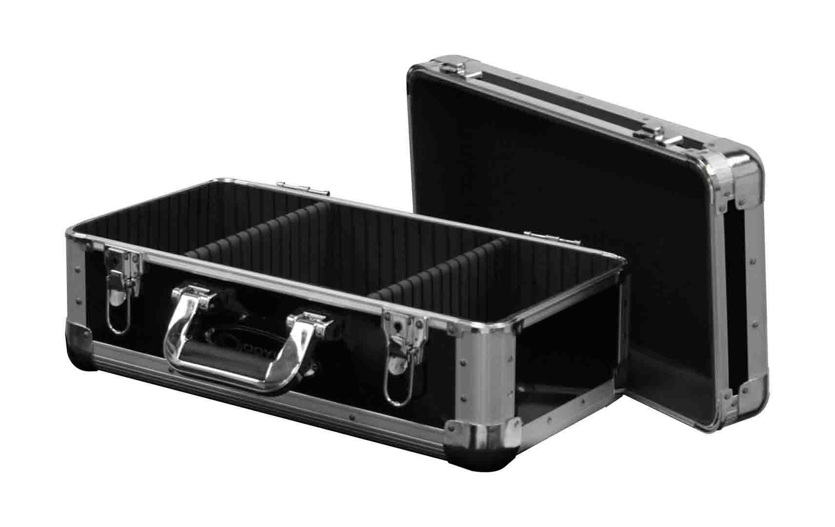 Odyssey KCD200FDBLK Black KROM Fixed Dividers CD Case Holds 200 CDs